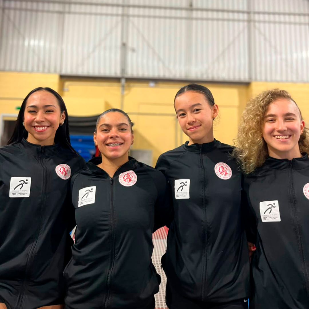 Quatro no Sul-Americano 2026 de ginástica de trampolim
